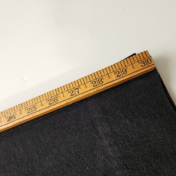 5 for $50 Soft Surroundings Black Cotton Span Elastic Pull-on Pants wide leg - Picture 8 of 8